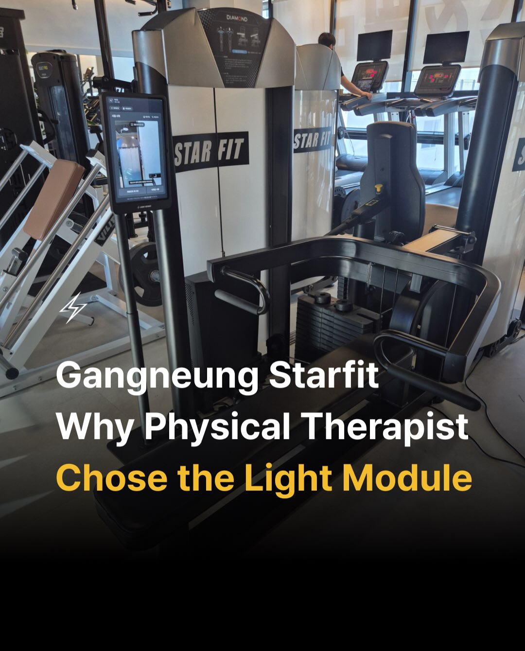 LightWeight’s Light Module has been introduced to Gangneung Starfit, a fitness c